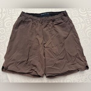 Abercrombie & Fitch Men XS Brown Sporty Hybrid Swim Shorts